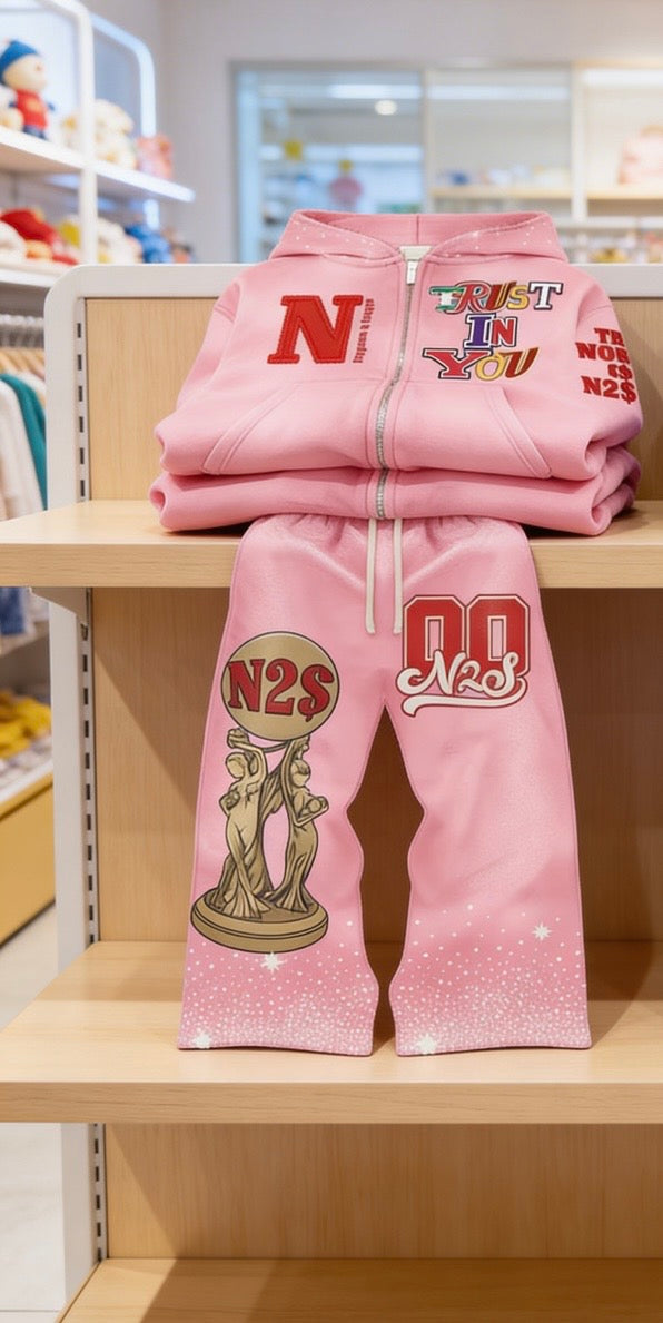 The world is yours Special Edition Jumpsuit (pink)