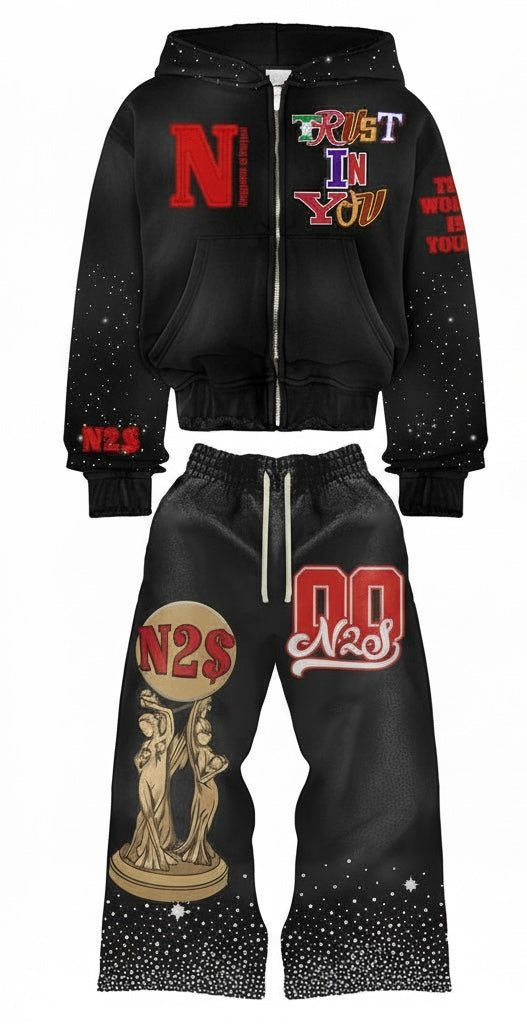 The world is yours Special Edition Jumpsuit (black)