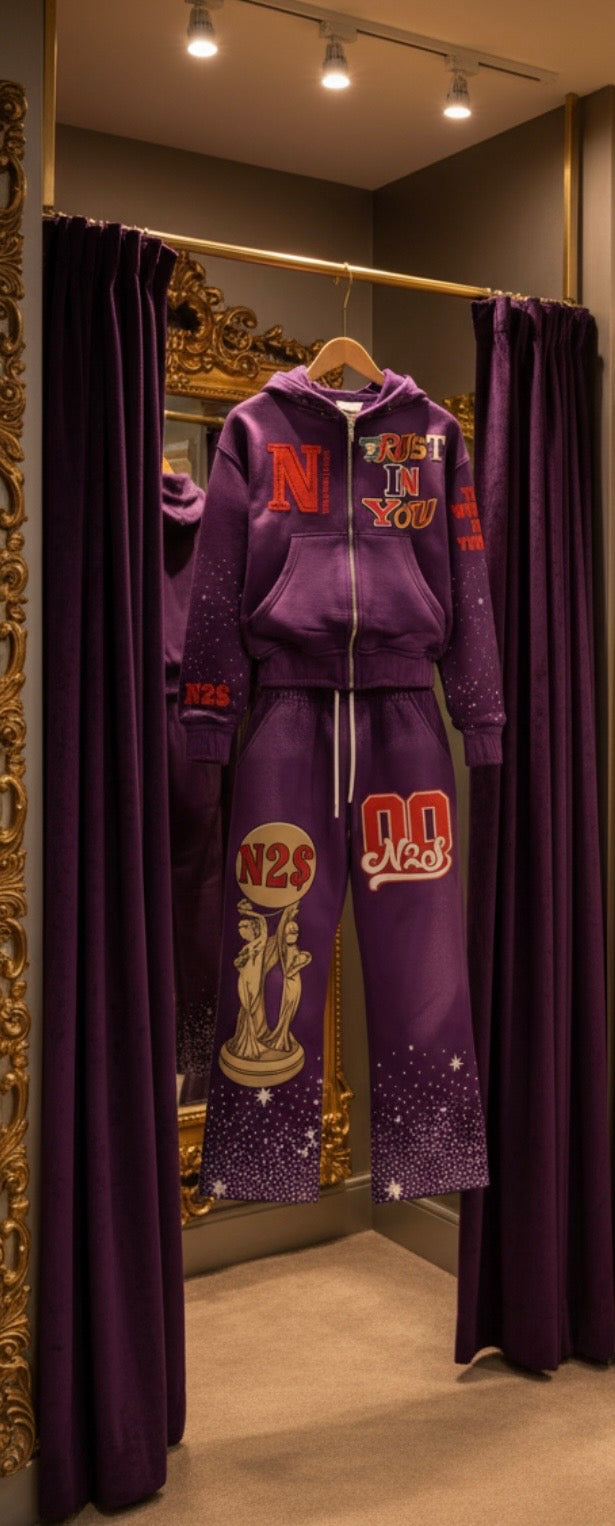 The world is yours Special Edition Jumpsuit (purple)